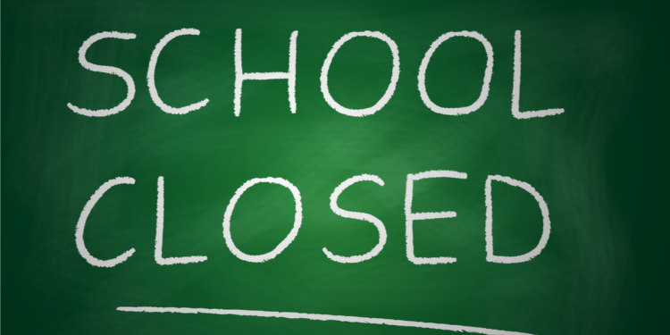school closed
