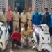 मोटारसायकल चोरी करणाऱ्याला बाजारपेठ पोलिसांनी केले जेरबंद
