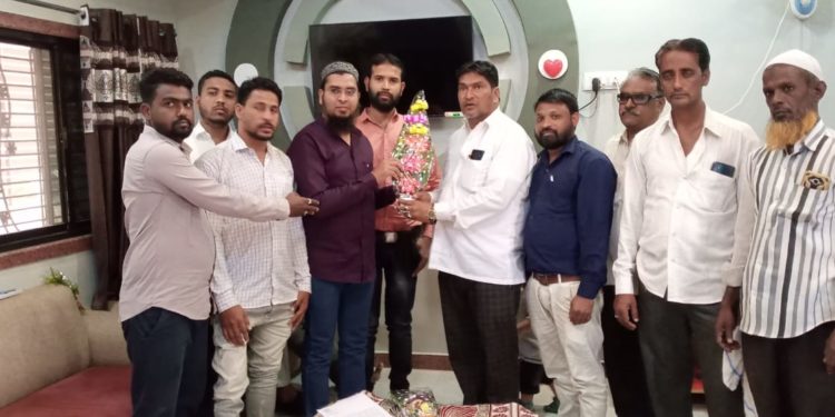 राष्ट्रीय मुस्लिम मोर्चापदी शेख ईरफान शेख कुतुबुद्दीन