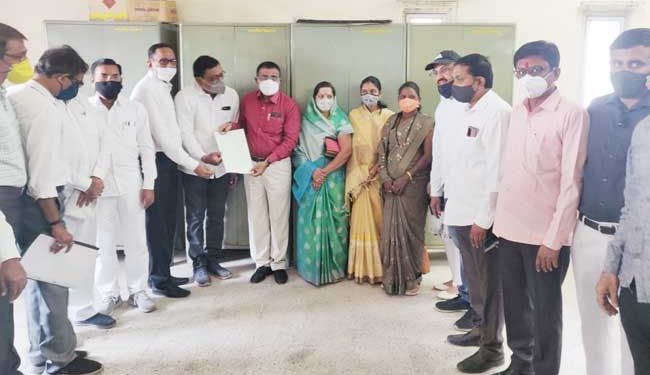 भारतीय जनता पार्टीतर्फे सुनील खडकेंनी भरले नामनिर्देशन पत्र