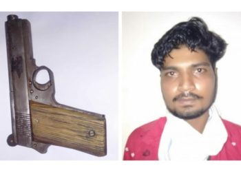 ब्रेन हॉस्पीटलजवळ गावठी पिस्टल बाळगणाऱ्या तरूणाला अटक