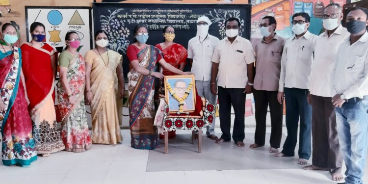 केसीईमध्ये महामानव डॉ. बाबासाहेब आंबेडकरांना आदरांजली