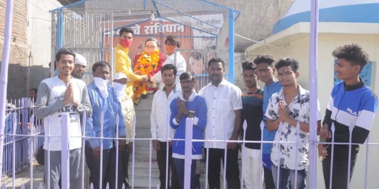 क्षितिज फाउंडेशनतर्फे बाबासाहेबांना अभिवादन