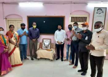 भाजपातर्फे भारतरत्न डॉ. बाबासाहेब आंबेडकर यांना अभिवादन