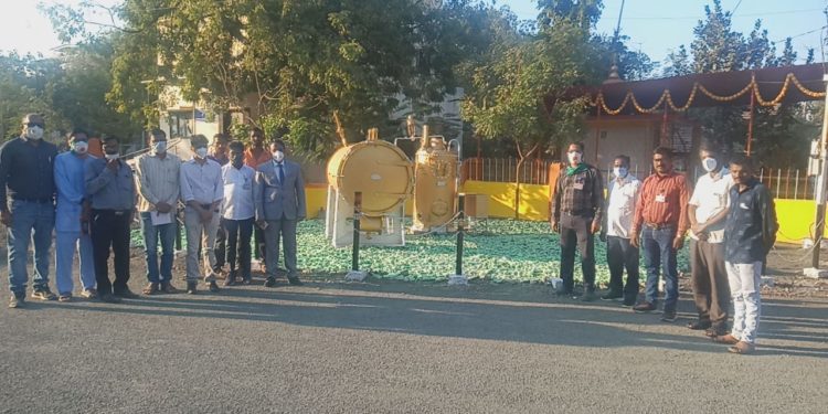 शासकीय वैद्यकीय महाविद्यालयात ऐतिहासिक बॉयलर मशीन !