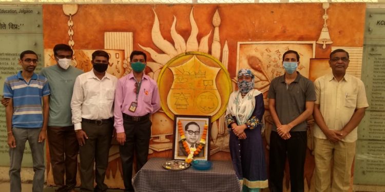 डॉ. बाबासाहेब आंबेडकर यांचे राष्ट्र उभारणीत मोलाचे योगदान - प्रा. संदीप केदार