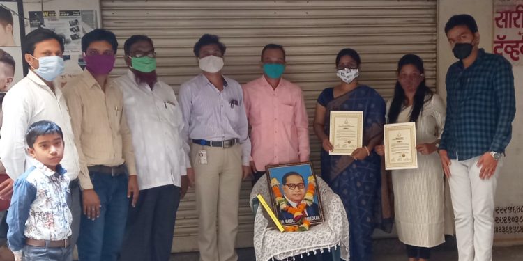 मौलाना आझाद अल्पसंख्याक फाऊंडेशनतर्फे महापरिनिर्वाण दिन साजरा