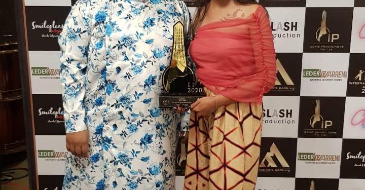 जळगावची मानसी शर्मा 'इंटरनॅशल आयकाॅनिक फ्रेश फेस ऑफ इंडिया २०२०' मानकरी