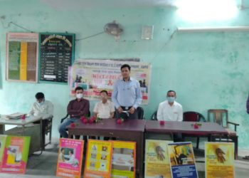 यावल येथे पंचायत समितीत रक्तगट तपासणी शिबीर संपन्न