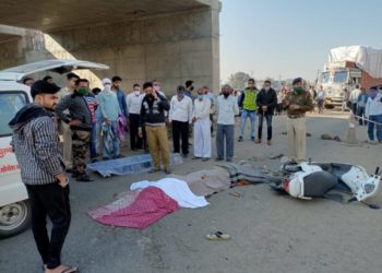 भुसावळात भरधाव डंपरने कट मारल्याने दाम्पत्य जागीच ठार