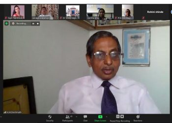 चौधरी महाविद्यालयात Microbiologist चे ऑनलाईन उदघाटन