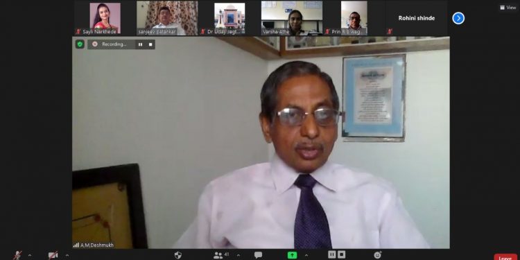 चौधरी महाविद्यालयात Microbiologist चे ऑनलाईन उदघाटन