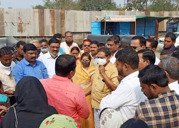 पोलीस कॉलनीतील नागरिकांसाठी महापौरांनी केली टँकरची व्यवस्था!