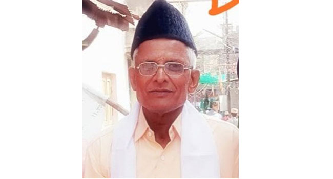 यावल - चोपडा रोडवर अपघातात जख्मी झालेले हमीद मिस्त्री यांचा मृत्यू