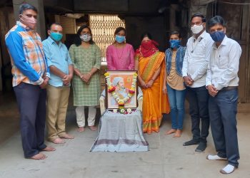 मौलाना आझाद अल्पसंख्याक फाऊंडेशन तर्फे छत्रपती शिवाजी महाराज जयंती साजरी