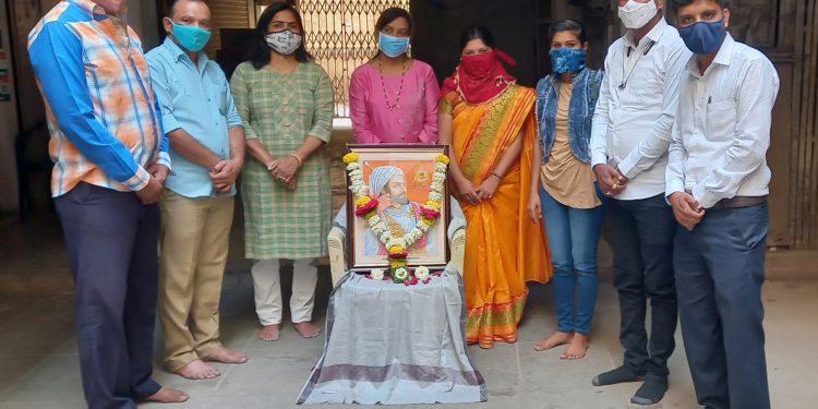 मौलाना आझाद अल्पसंख्याक फाऊंडेशन तर्फे छत्रपती शिवाजी महाराज जयंती साजरी