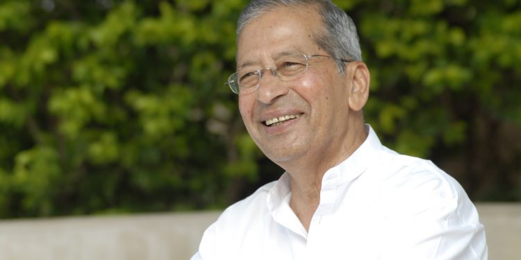 मोझ्याक आर्टमध्ये भवरलाल जैन यांचे भव्य पोट्रेट