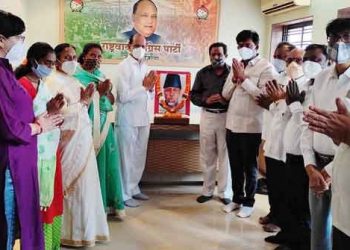 मौलाना अबुल कलाम आझाद यांना पुण्यतिथी निमित्त राकॉतर्फे अभिवादन