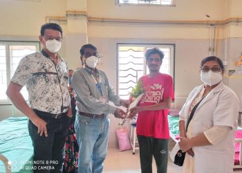 अपघातातील जखमी तरुणाला शासकीय रुग्णालयात जीवदान