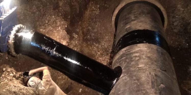 साहित्या नगरातील पाईपलाईन जोडणीचे त्वरित काम होणार