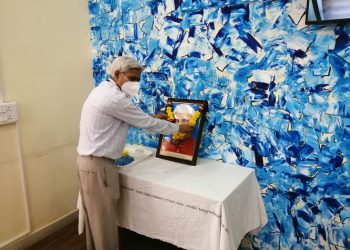 “शावैम” मध्ये यशवंतराव चव्हाण जयंती साजरी