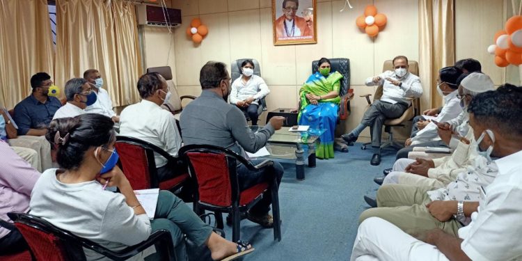 महापौर जयश्री महाजन पहिल्याच दिवसापासून जनसेवेसाठी तत्पर!