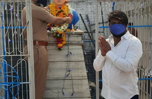 तांबापूर येथे डॉ. बाबासाहेब आंबेडकर जयंतीनिमित्त अभिवादन