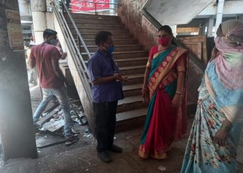 गोलाणी मार्केटच्या स्वच्छतेची महापौरांनी केली पाहणी!