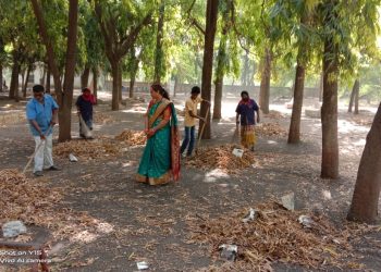 शिवाजी उद्यानातून तब्बल 20 ट्रॅक्टर कचर्‍याची उचल
