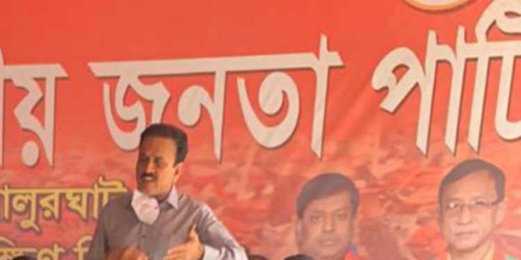 आ. गिरीशभाऊ महाजन यांचा पश्‍चिम बंगालमध्ये प्रचार