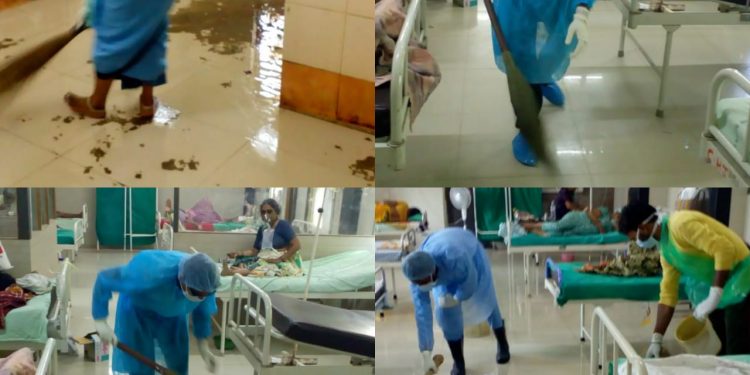 रुग्ण झाले कमी; जीएमसीमध्ये साफसफाई, निर्जंतुकीकरण