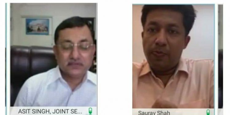 देशाच्या सहसचिवांनी केले जळगाव नेहरू युवा केंद्राच्या कार्याचे कौतुक