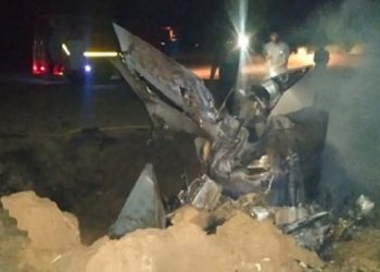 वायू दलाच्या लढाऊ विमानाचा अपघात, एकाचा मृत्यू