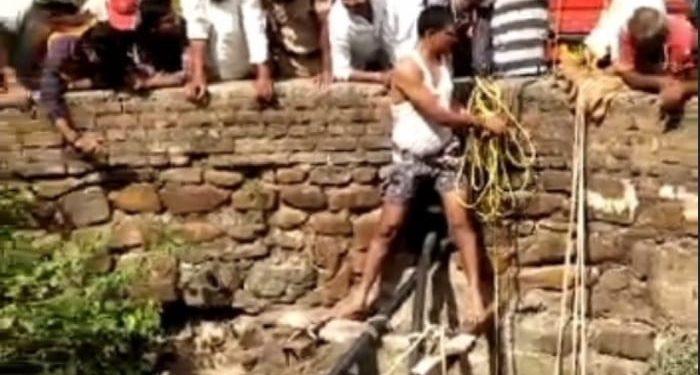 कौटुंबिक वादातून विवाहितेची विहिरीत उडी घेवून आत्महत्या (व्हिडिओ)