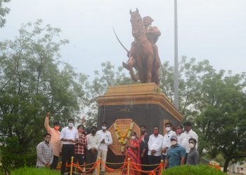 लोकसंघर्ष मोर्चाने साजरा केला शिवराज्याभिषेक दिन