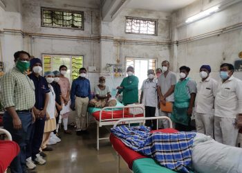 कोरोना बाधीत गंभीर वृद्धावर यशस्वी उपचार