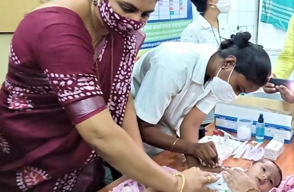 लहान बालकांना न्युमोनिया प्रतिबंधक मोफत लसीकरणास सुरूवात