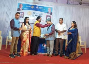 रोटरी क्लब भुसावळ येथे क्लबचा पदग्रहण समारंभ संपन्न