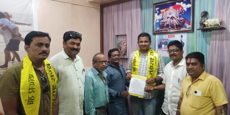 महाराष्ट्र राज्य मराठी पत्रकार संघाच्या शहर अध्यक्षपदी अमोल झेरवाल