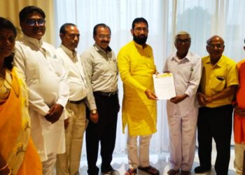 तेली समाज जिल्हाध्यक्षपदी के. डी .चौधरी यांची फेर निवड