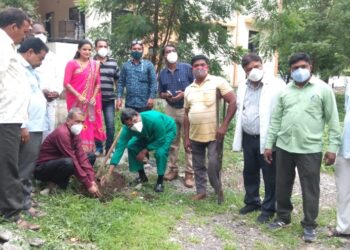 संघर्ष दिव्यांग कल्याण बहुउद्देशीय संस्थेतर्फे वृक्षारोपण