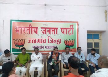 भाजपा कार्यालयात 15 ऑगस्ट रोजी ध्वजवंदन भारतमातेचे पूजन