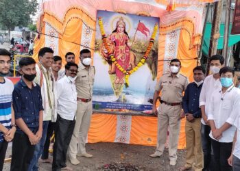 ६० हजार जळगावकरांनी केले भारतमाता प्रतिमेचे पूजन