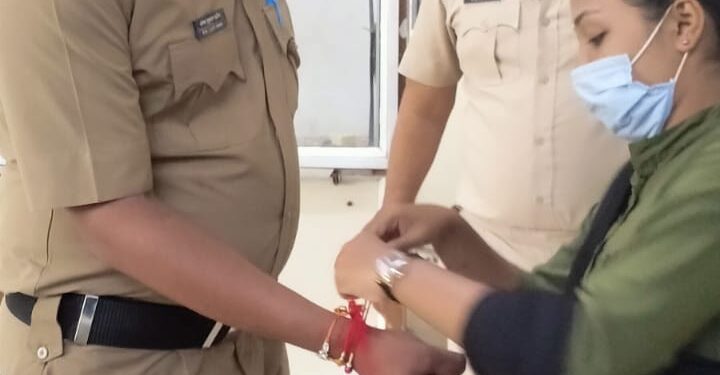 अखिल भारतीय विद्यार्थी परिषद जळगावतर्फे रक्षाबंधन उत्साहात संपन्न