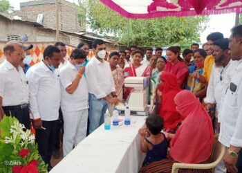 शिवसेना अल्पसंख्यांक आघाडीच्या नेत्र तपासणी शिबिरात २१० लोकांनी घेतला लाभ