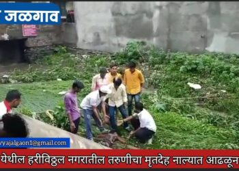 हरीविठ्ठल नगरातील तरुणीचा मृतदेह नाल्यात आढळून आला