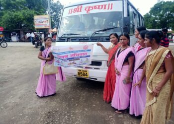 एकात्मिक बाल विकास सेवा योजनेच्यावतीने पोषण आहार अभियान