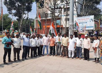 कॉग्रेसच्या प्रियंका गांधी अटकेचे पाचोऱ्यात पडसाद