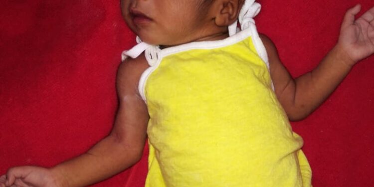 मुलीची ओळख पटविण्याचे आवाहन