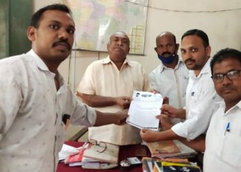 प्रहार जनशक्ती युवा आघाडीच्यावतीने जिल्हा सहाय्यक आयुक्तांना निवेदन